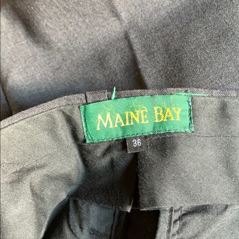 Slacks black cuffed - Picture 2 of 3